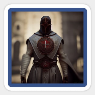 Knights Templar in The Holy Land Sticker